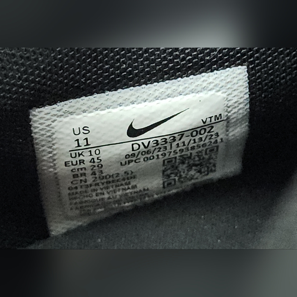 Nike Air Max DN 'Black Dark Smoke Grey', Mens 11 - Picture 10 of 10